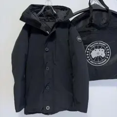 極美品】カナダグース マクミランパーカ 黒 M ガーメント付