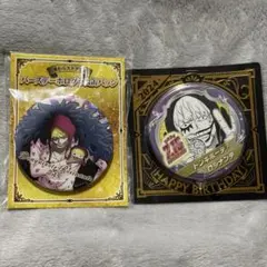 ONE PIECE ドンキホーテ・ロシナンテ 缶バッジ 2個セット 麦わらストアのサムネイル
