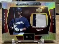 MLB Rickie Weeks リッキー・ウィークス Patch 25枚限定