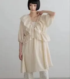 未使用　タグ付き　マルチＷＡＹフリルミニワンピース　ローリーズファームのサムネイル