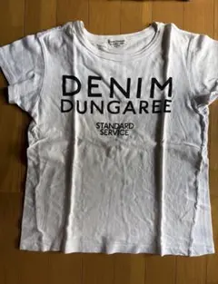 DENIM DUNGAREE プリントTシャツ LARGE ホワイトのサムネイル