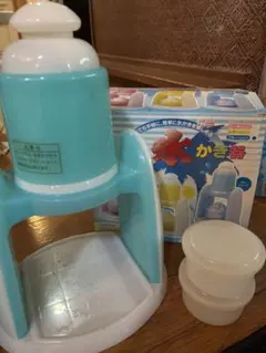 電動　かき氷器 氷のサムネイル