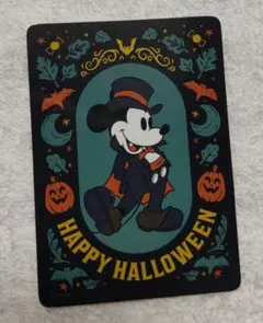 Disney store ハロウィン ミッキー フォトカード