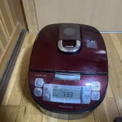 パナソニック　スチームIHジャー炊飯器　5.5合炊き　SR-SY106J-RK　ルージュブラック　2017年製　USED パナソニック 炊飯器 スチームIHジャー炊飯器 5.5合 ルージュブラック