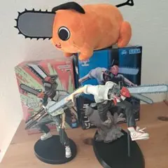 チェンソーマン　フィギュア　セット　ポチタぬいぐるみ