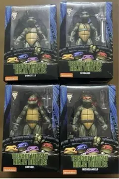TMNT フィギュア 4体セット GameStop限定 未使用 TMNT フィギュア 4体セット GameStop限定 忍者亀 - メルカリ