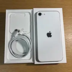 iPhone SE第2世代 64GB ホワイト　SIMフリー　バッテリ73％
