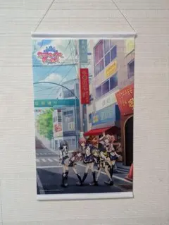 つ11092 クライマックスガールズ タペストリーサイズ約30×46cm