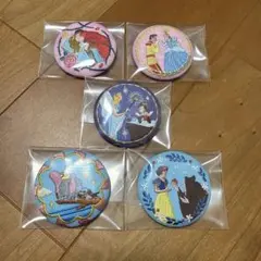 Disney ディズニー 刺繍缶バッジ 刺繍 缶バッジ 全15種 中の5種