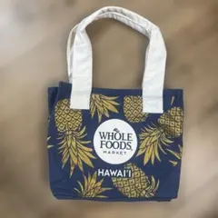 Whole Foods Market パイナップル柄ミニトートバッグ
