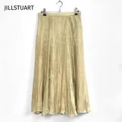 JILLSTUART ジルスチュアート メタリック プリーツ フレアスカート 2のサムネイル