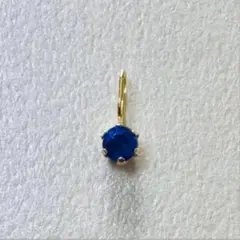 K18ペンダント　サファイアペンダント　18金　ペンダントトップ
