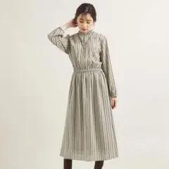 ユナイテッドアローズ　UNITED ARROWS ストライプ　ワンピース　着心地