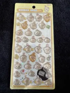 ボンボンドロップシール　ちいかわ　うさぎ