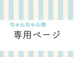 ★ちゅんちゅん様専用ページ★