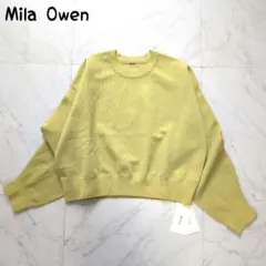 新品タグ付き Mila Owen 春ニット プルオーバー