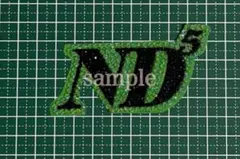 なにわ男子　大橋和也　デコうちわ　黒×緑　デコパーツ