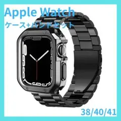 Apple Watch ケース+バンドセット 38/40/41mm ブラック