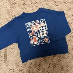 美品 MARKEY'S 裏毛プリントトレーナー