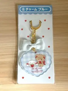 サンリオ 当りくじ チャーム ブルー mikko シナモン 一番くじ