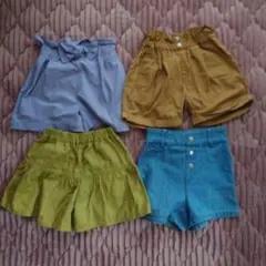 キュロット、ショートパンツ【女の子】110.120.130