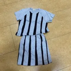 LaParIo セットアップ グレー×ブラックのサムネイル