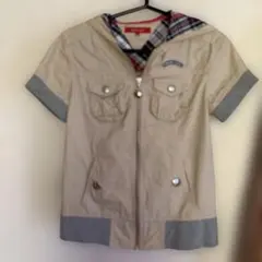 TOMMY GIRL ジップ フード付きパーカー