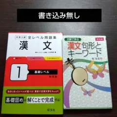 大学入試全レベル問題集漢文. 1　文脈で学ぶ 漢文句形とキーワード　2冊セット