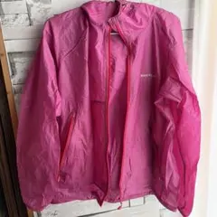 お値下げ　mont-bell EXライト 軽量フード付きジャケット ピンク