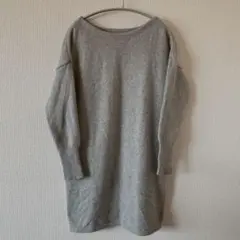 【美品】バナナリパブリック カシミヤ100% ニット チュニック　ワンピース