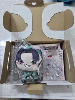 忍たま乱太郎 ふんわり 桜もちぴこの段 フリューくじ　潮江文次郎とアクスタセット