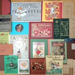 復刻マザー・グース　29冊　アンティーク絵本　ウォルター・クレイン　絶版 復刻マザー・グース 29冊 アンティーク絵本 ウォルター