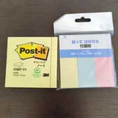 3M Post-it ノート 654RP-YN 付箋セットのサムネイル