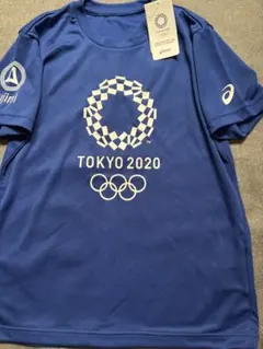 asics TOKYO 2020 Tシャツ ブルーMのサムネイル