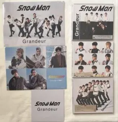 SnowМan / Grandeur、3形態&特典完備