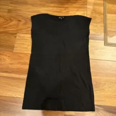 Agnès b. ブラックノースリーブ T1