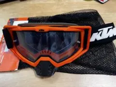 新品KTM ゴーグル オレンジ　クリアレンズのサムネイル
