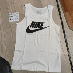 NIKE タンクトップ メンズ S フューチュラ ロゴ 白 綿100%のサムネイル