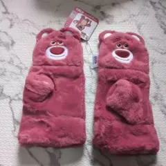 キャラクター 手袋 ツーウェイ モコモコ