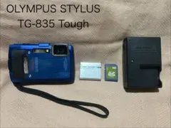 OLYMPUS コンデジ TG-850 Tough 本体＋電池＋USBケーブル - メルカリ
