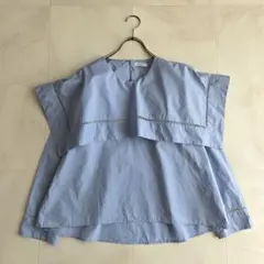 【美品】2021年SS♢﻿near.nippon ♢﻿ビッグカラー ブラウス♢﻿ 2026年最新】near.nippon レディース 長袖 シャツ・ブラウスの人気