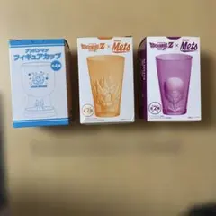 プラスチックカップ バイキンマン　孫悟空　フリーザ