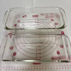PYREX 耐熱ガラス保存容器 2個セットのサムネイル