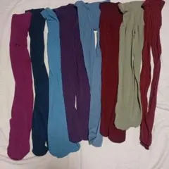 カラータイツ 8点まとめ売り