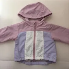 breeze フード付き　ウインドブレーカー　ジャンバー　80cm