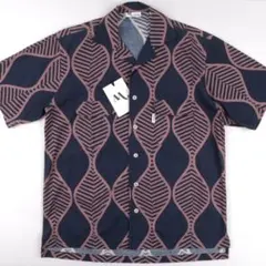 DOPPIAA◆Made in Italy◆S◆オープンカラー 半袖 シャツのサムネイル