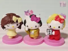 エッグチョコ　キティ　3体セット