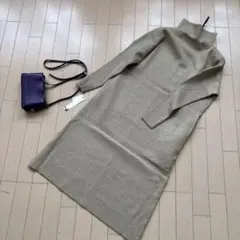 ヒザ丈ワンピース