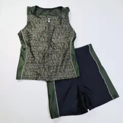 ellesse　セパレート水着　Mサイズ 前ファスナーのサムネイル
