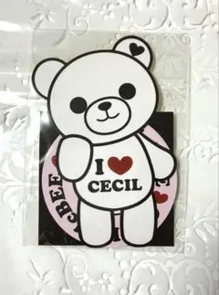 CECIL McBEE ステッカー　３枚セットのサムネイル